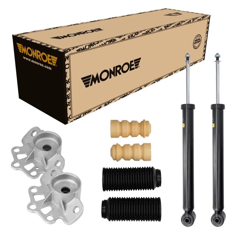 Monroe Stoßdämpfer Hinten für + Domlager Staubschutz für Opel Corsa 500 S07 von Monroe Bundle