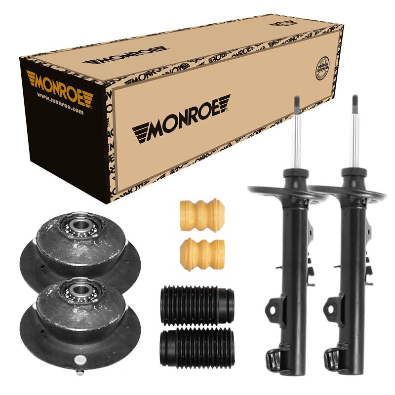 Monroe Stoßdämpfer OESpectrum Vorne + Domlager Staubschutz passend für BMW 3 E36 Compact von Monroe Bundle