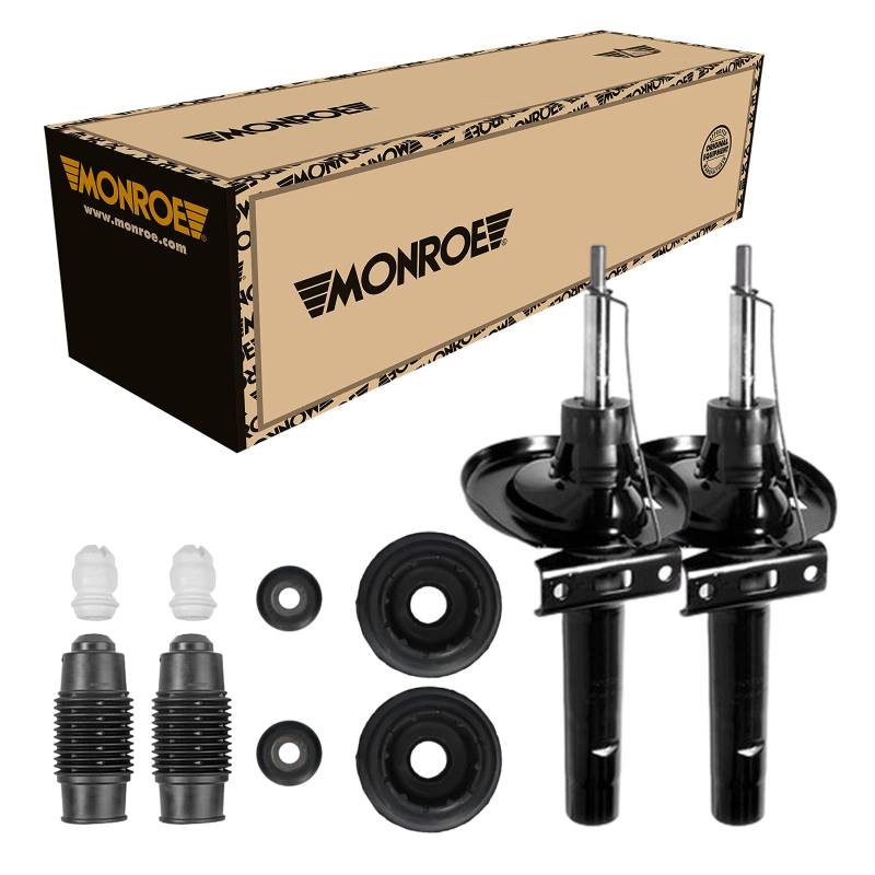 Monroe Stoßdämpfer Vorne + Domlager Staubschutz für Ford Galaxy WGR VW Sharan von Monroe Bundle