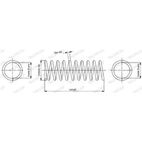 Fahrwerksfeder MONROE SP3558 von Monroe