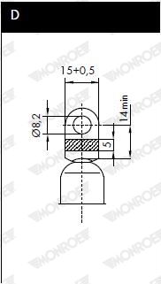 Gasfeder, Koffer-/Laderaum hinten Monroe ML5603 von Monroe