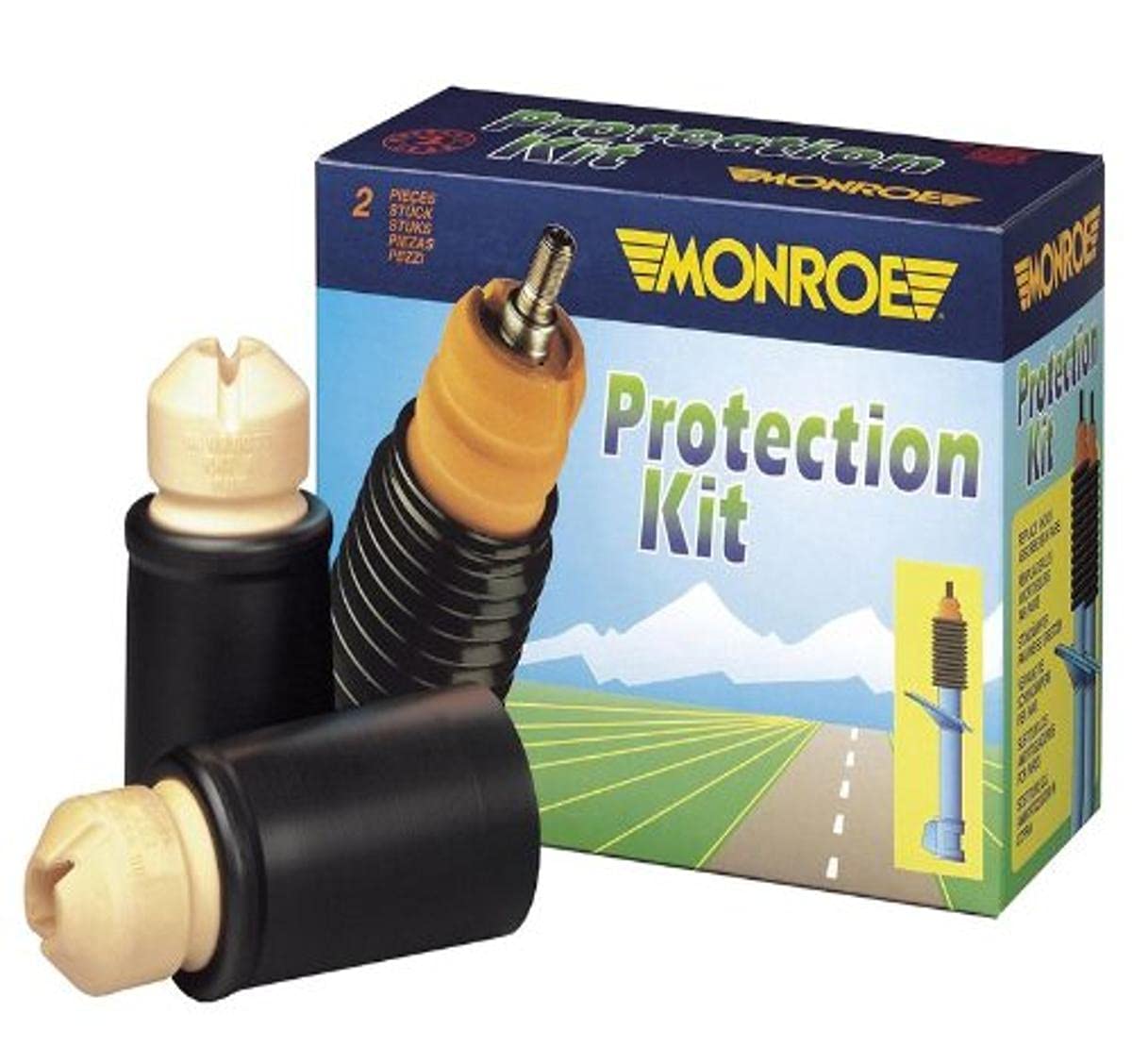 Monroe PK011 Staubschutzsatz, Stoßdämpfer PROTECTION KIT - 2 Stück von Monroe