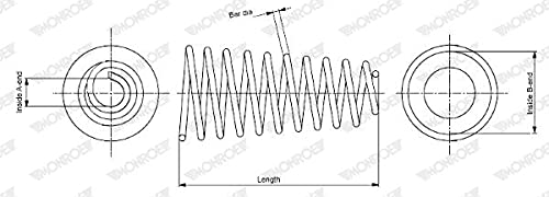 Monroe SP0139 Oespectrum Spiralfeder von Monroe