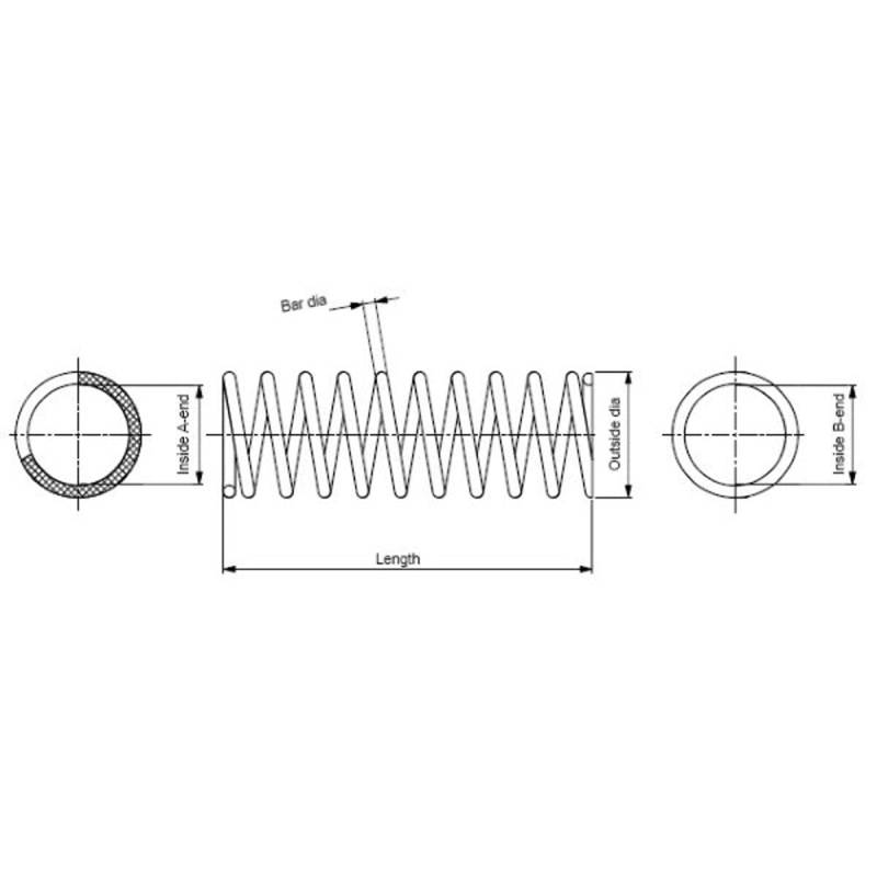 Monroe SP3666 Oespectrum Spiralfeder von Monroe