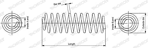 Monroe SP3838 Oespectrum Spiralfeder von Monroe
