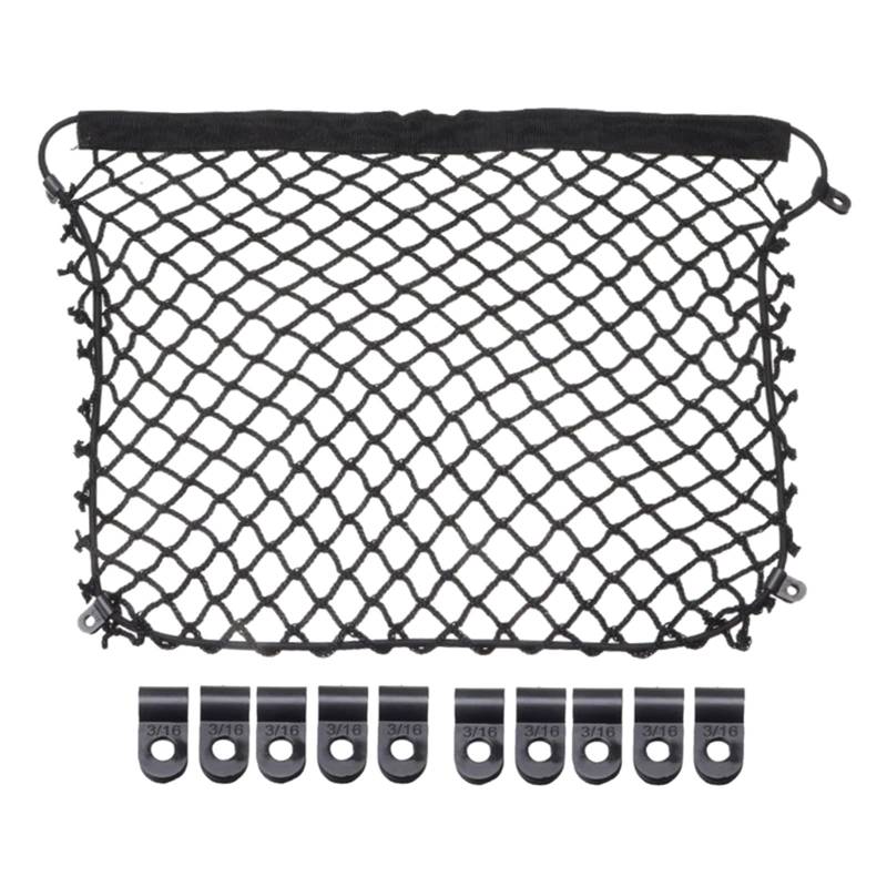 Montesy Motorradnetz Gepäckaufbewahrung Cargo Net Mesh für R1200GS R1250GS F700GS F850GS F750GS von Montesy