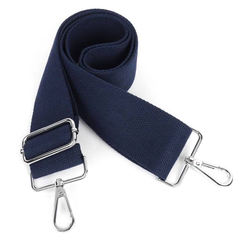 Moorle Breite Umhängetaschen Strap, 5cm Marineblau Breit Taschengurt Schultergurt, Schultergurt für Taschen Verstellbarer, Schultergurt für Taschen Trageriemen Taschenriemen Handtaschen Gurt von Moorle