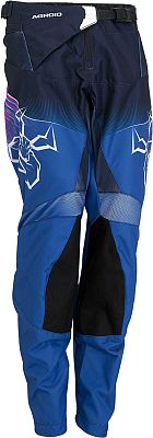 Moose Racing Agroid S22, Textilhose Jugend - Blau/Dunkelblau/Schwarz - 18 von Moose Racing