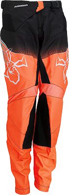 Moose Racing Agroid S22, Textilhose Jugend - Orange/Weiß/Schwarz - 18 von Moose Racing