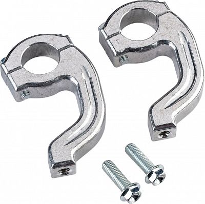 Moose Racing Contour 1499/1500 28,6mm, Handschutz-Halterung - Silber von Moose Racing