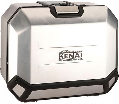 Moose Racing Kenai 36L/47L, Seitenkoffer Aluminium - Silber - 47L/Links von Moose Racing