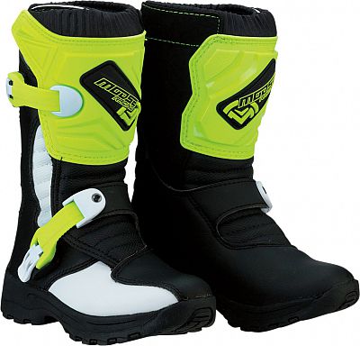 Moose Racing M1.3, Stiefel Kinder - Schwarz/Neon-Gelb - 10 US von Moose Racing