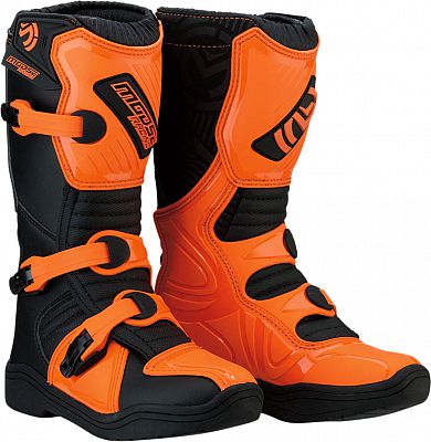 Moose Racing M1.3, Stiefel Jugend - Schwarz/Orange - 4 US von Moose Offroad