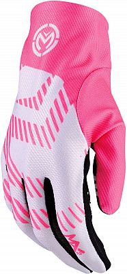 Moose Racing MX2 S22, Handschuhe - Pink/Weiß - L von Moose Offroad