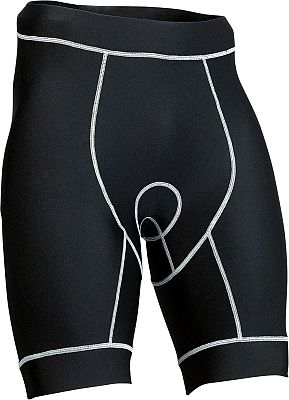 Moose Racing Mountain, MTB Kompressions-Shorts - Schwarz/Weiß - XXL von Moose Racing