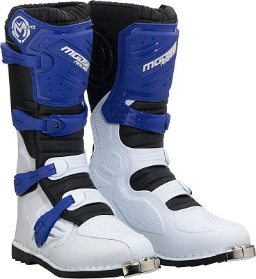 Moose Racing Qualifier MX, Stiefel - Blau/Weiß/Schwarz - 10 US von Moose Racing