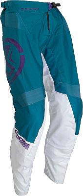 Moose Racing Qualifier S22, Textilhose - Blau/Violett/Weiß - 28 von Moose Racing