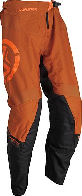 Moose Racing Qualifier S22, Textilhose - Orange/Schwarz - 28 von Moose Racing