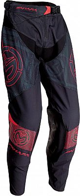 Moose Racing Sahara S22, Textilhose - Schwarz/Rot/Dunkelgrau - 30 von Moose Racing