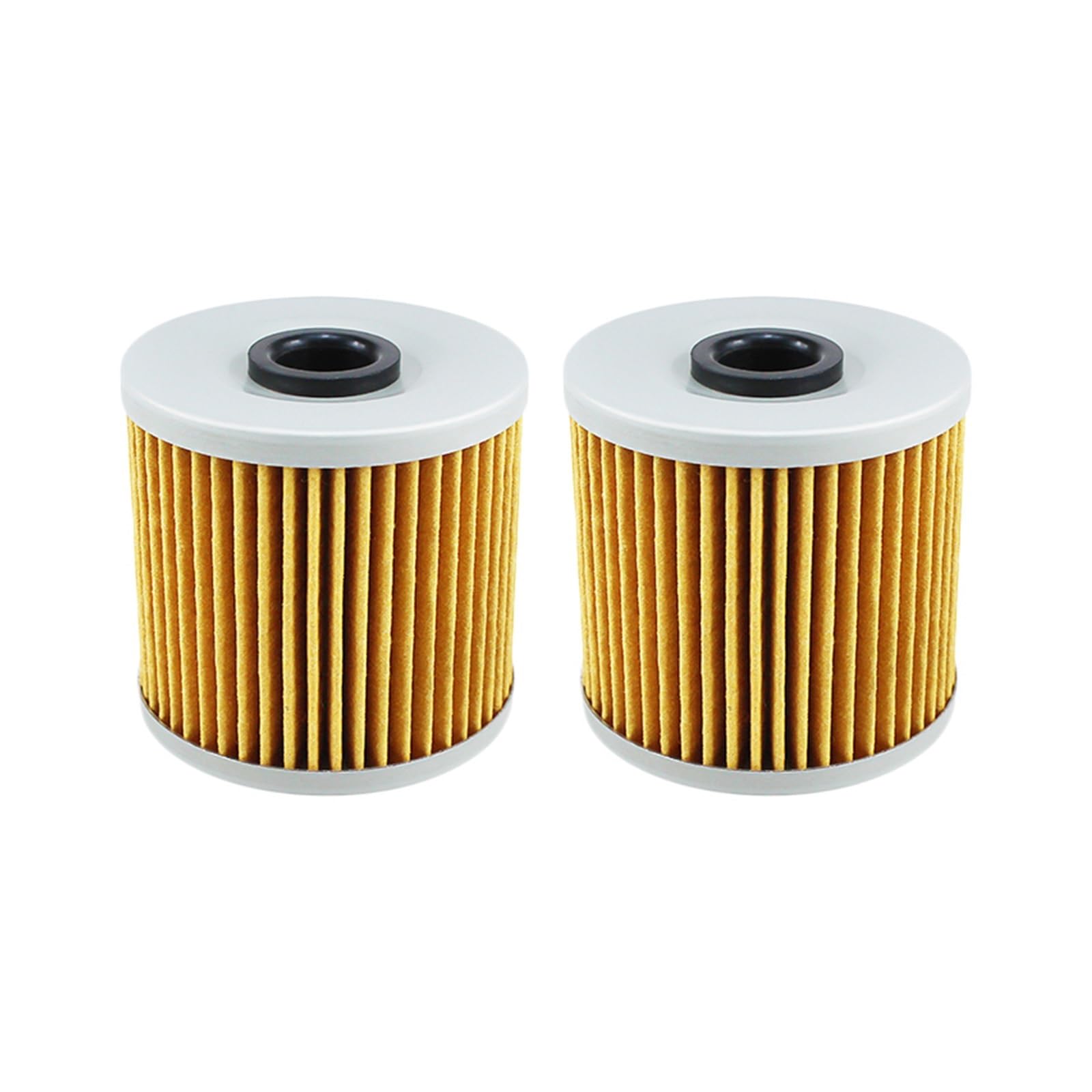 1/2/4 Stück Motorradteile Ölfilter for KL250 KL600 KL650 T-engai 650 KLR250 KLR600 KLR650 KLR650 KLX650 KLX650R(2pcs-yellow) von Mooyaya