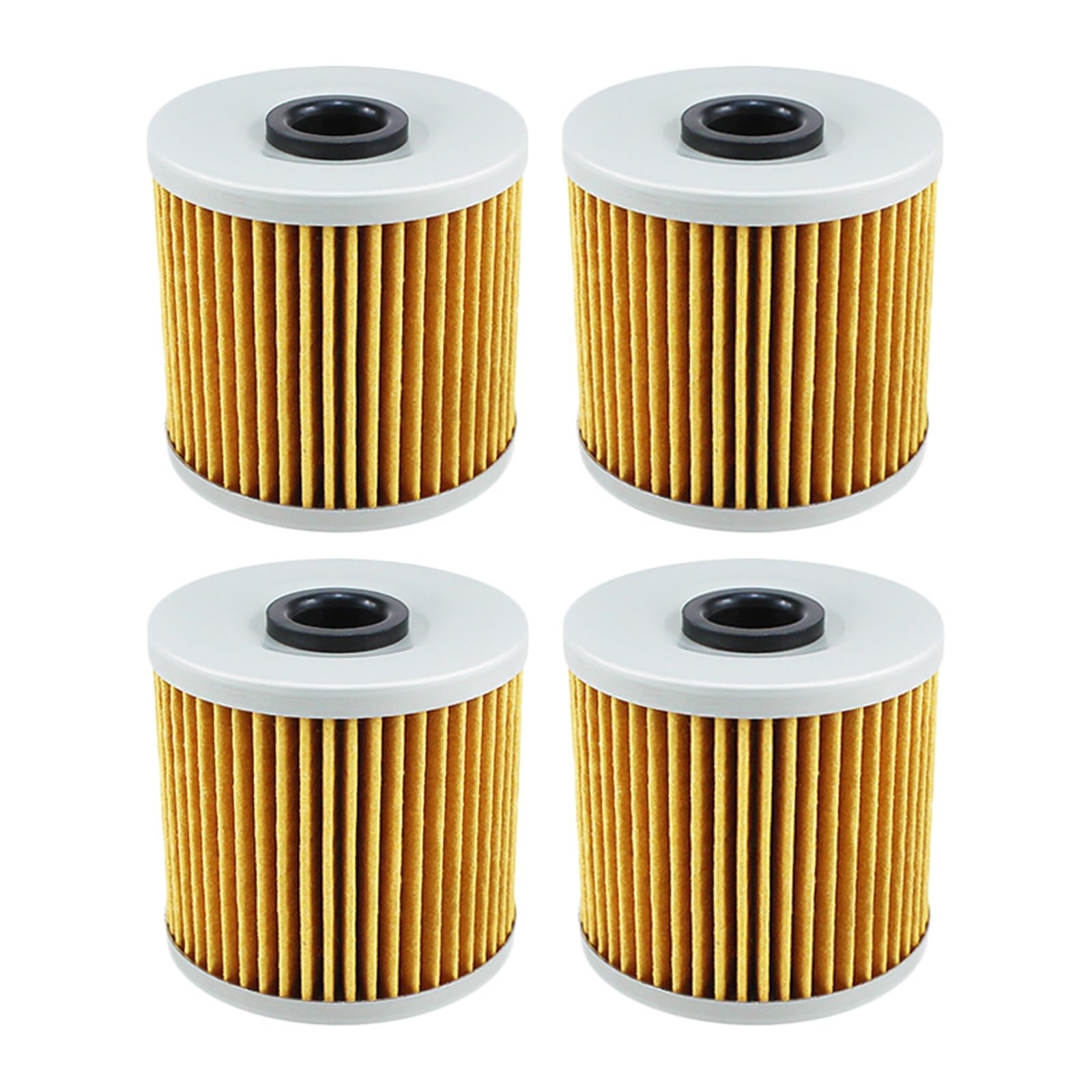 1/2/4 Stück Motorradteile Ölfilter for KL250 KL600 KL650 T-engai 650 KLR250 KLR600 KLR650 KLR650 KLX650 KLX650R(4pcs-yellow) von Mooyaya