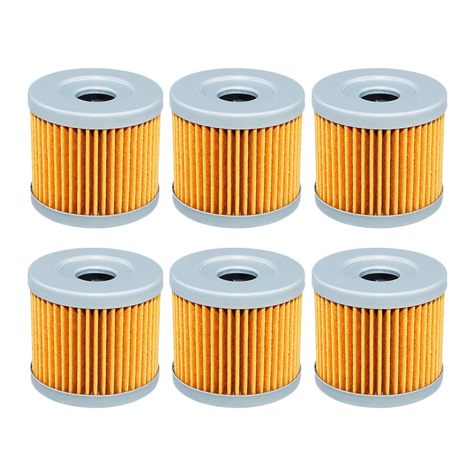 1/3/6 Stück Motorrad-Ölfilter for DRZ400 DRZ400E DRZ400S DRZ400SM LTR450 LTZ400(6pcs-yellow) von Mooyaya