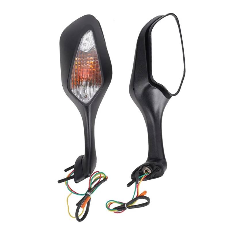 1 Paar Motorrad-Rückansicht Seitenspiegel mit LED-Blinkerlicht for CBR1000RR CBR 1000 RR 2008-2016 2009 2010 201 von Mooyaya