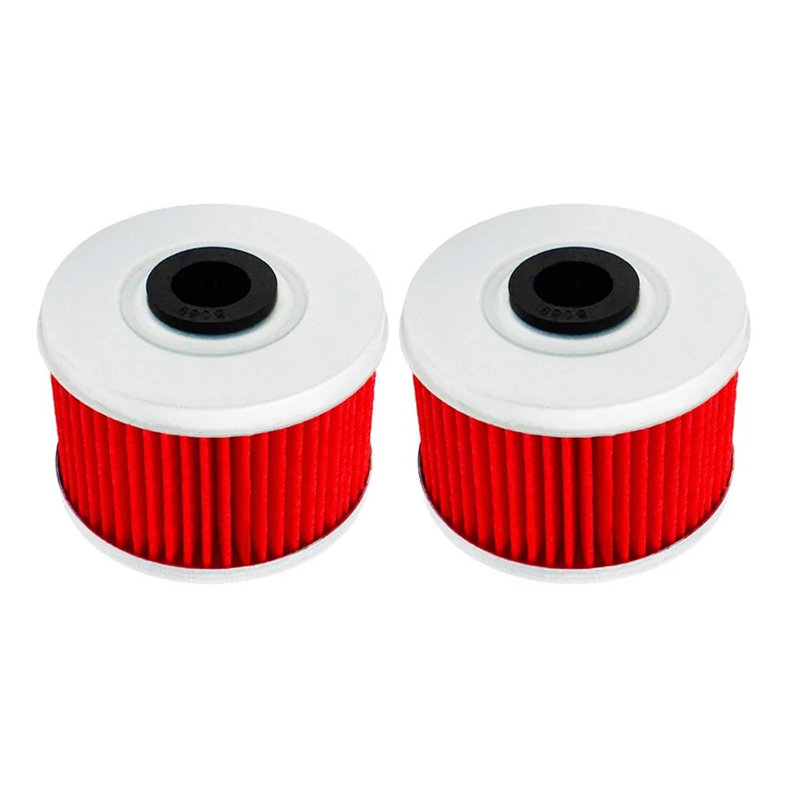 2/4/6 Stück Motorrad-Ölfilter for ATC250SX ATC350X SXS 500 Fourtrax Rancher TRX 200 300 350 400 420 Foreman 450 500 520(Red-2 pcs) von Mooyaya