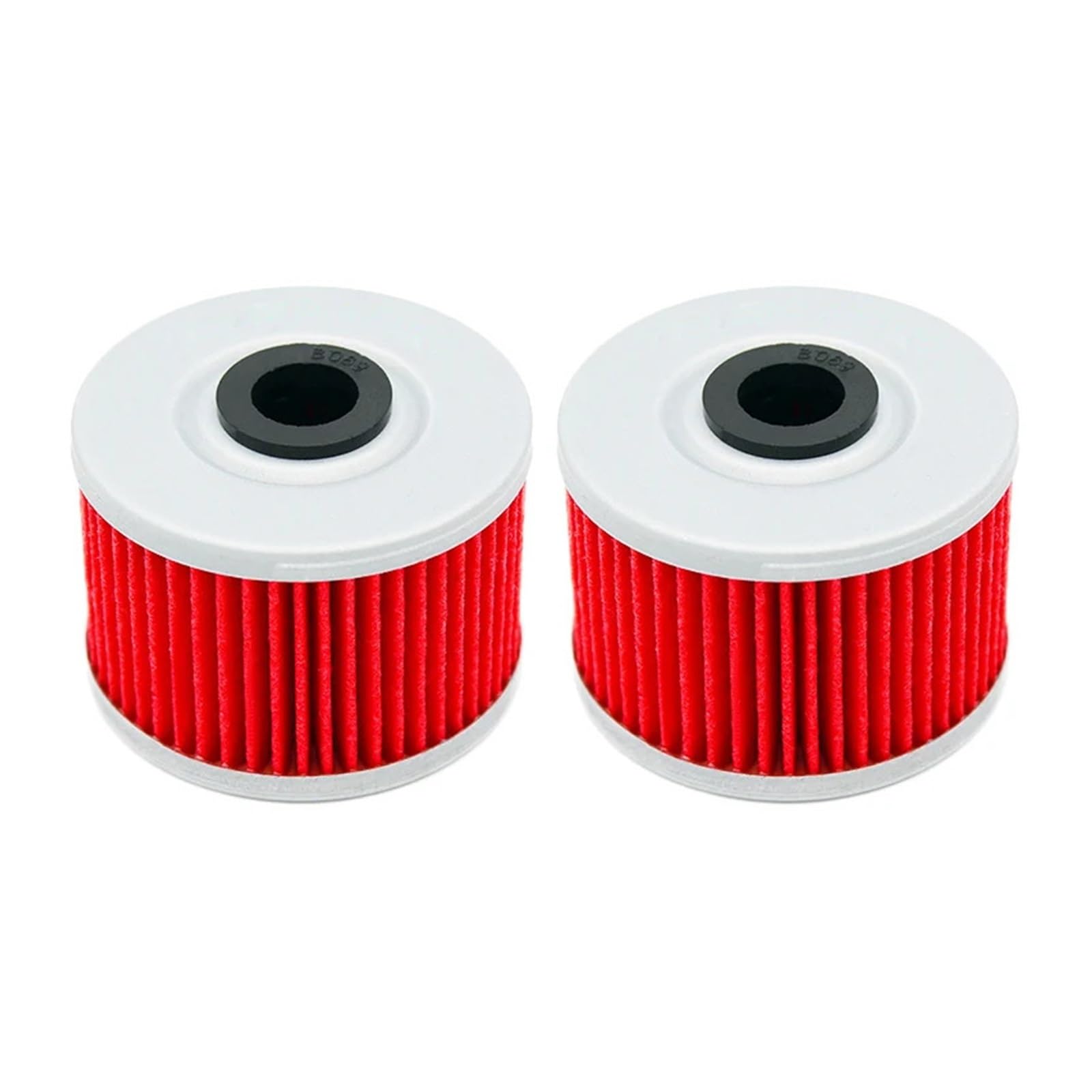 2/4/6 Stück Ölfilter for KLX110 KLX125 KLX250 KLX 125 250 D-Tracker KLX140 KLX150 KLX250R KLX250S KLX300R KLX450R(Red-2 pcs) von Mooyaya