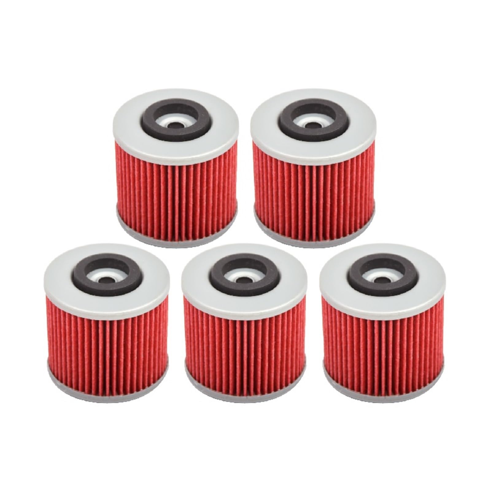 2/5 Stück for XVS400 XVS 400 DRAGSTAR 400 1996-2007 XVS250 XVS 250 2001-2007 XVS1100 XVS 1100 DRAGSTAR Ölfilter(5 Pcs) von Mooyaya