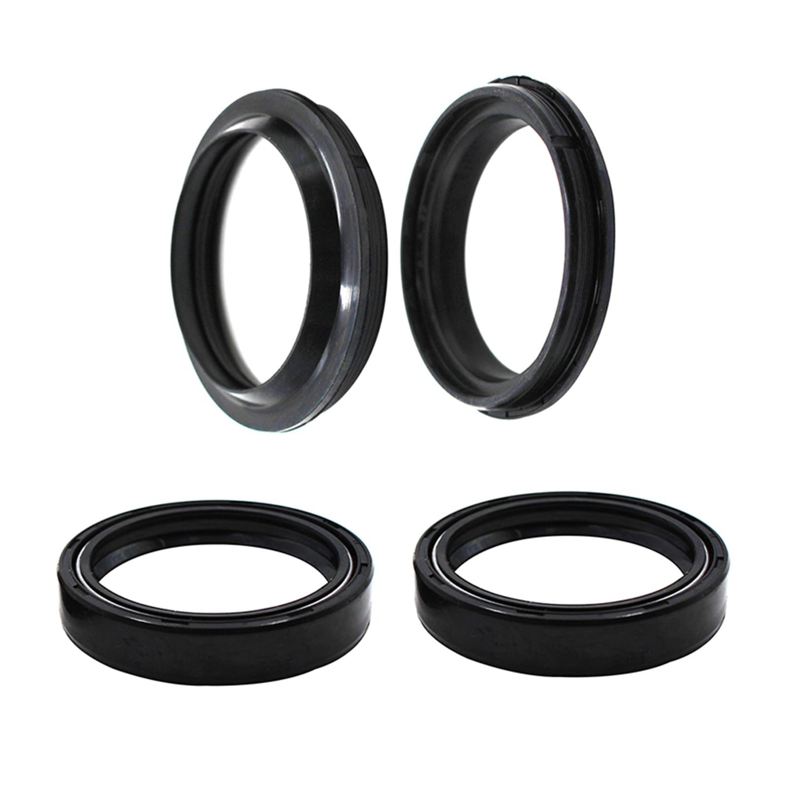 26 * 37 * 10,5 motorrad Gabel Dämpfer Öl Dichtung Staub Dichtung for 26x37x10,5(Dust Seal Oil Seal) von Mooyaya