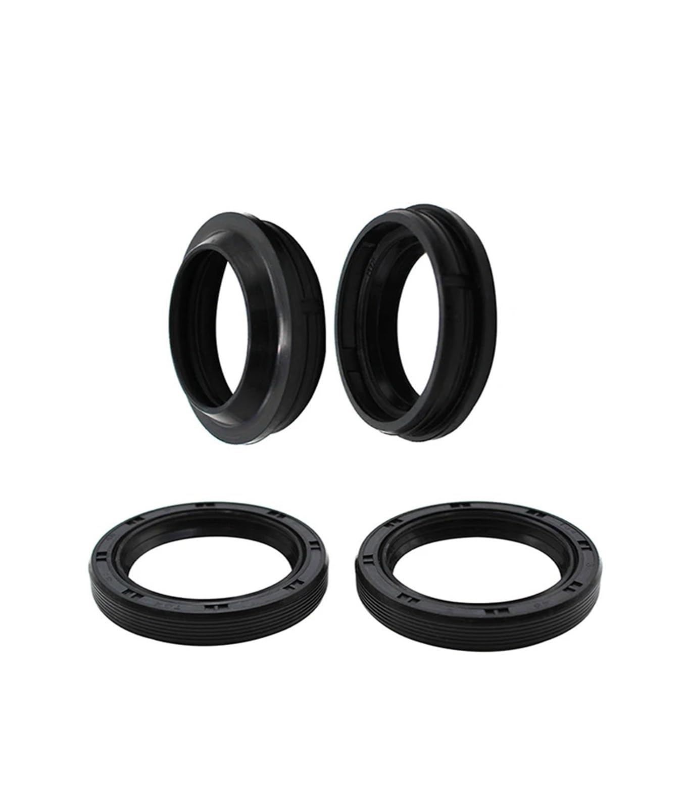 27 * 37 * 7.5/9,5 motorrad Gabel Dämpfer Öl Dichtung Staub Dichtung for 27x37x7,5(Dust Seal Oil Seal) von Mooyaya