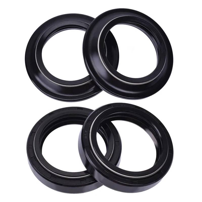 33x45x8/10,5 200cc 250cc Motorrad Gabel Dämpfer Öl Dichtung & 33x45 Staub Dichtung lippe for TW200 TW 200 SRX250 SRX 250(2pcs seal 2pcs cover) von Mooyaya