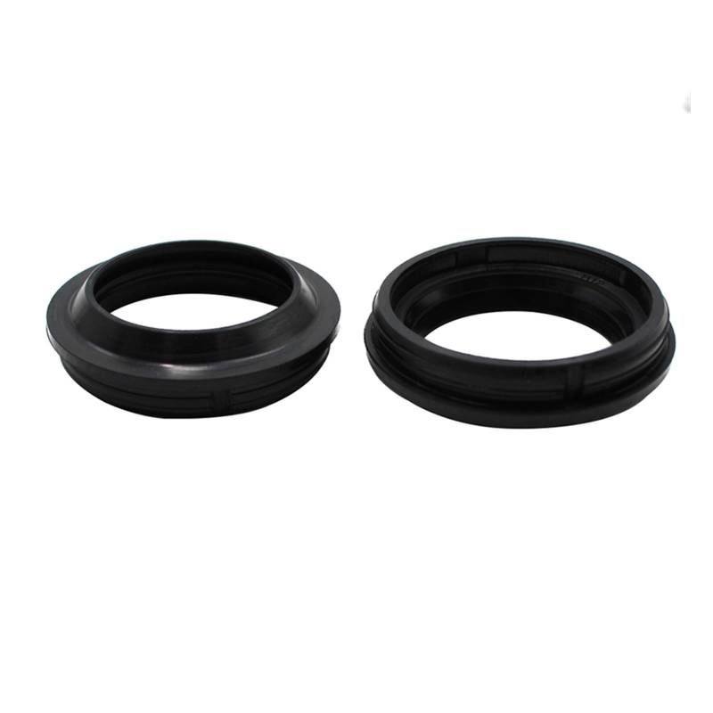 37x50x11 Motorrad Gabel Dämpfer Öl Staub Dichtung for FZR 400 600 XJ650L Turbo Seca XJ700/X XJ 900 Seca XV750(Dust Seal) von Mooyaya