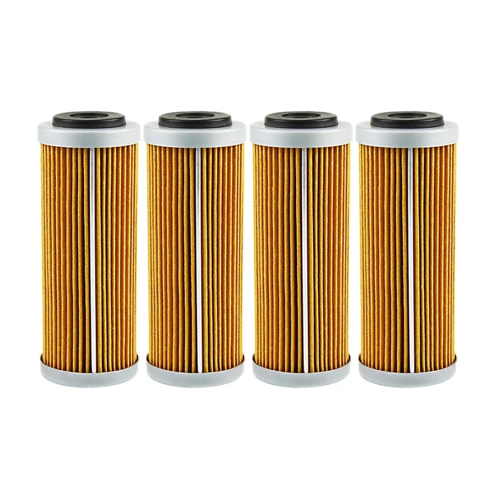 4/6 Stück Motorrad-Ölfilter for SX SXF SXS EXC EXC-F EXC-R XCF XCF-W XCW SMR250 300 350 400 450 500 505 530 2007–2020(4pcs-yellow) von Mooyaya