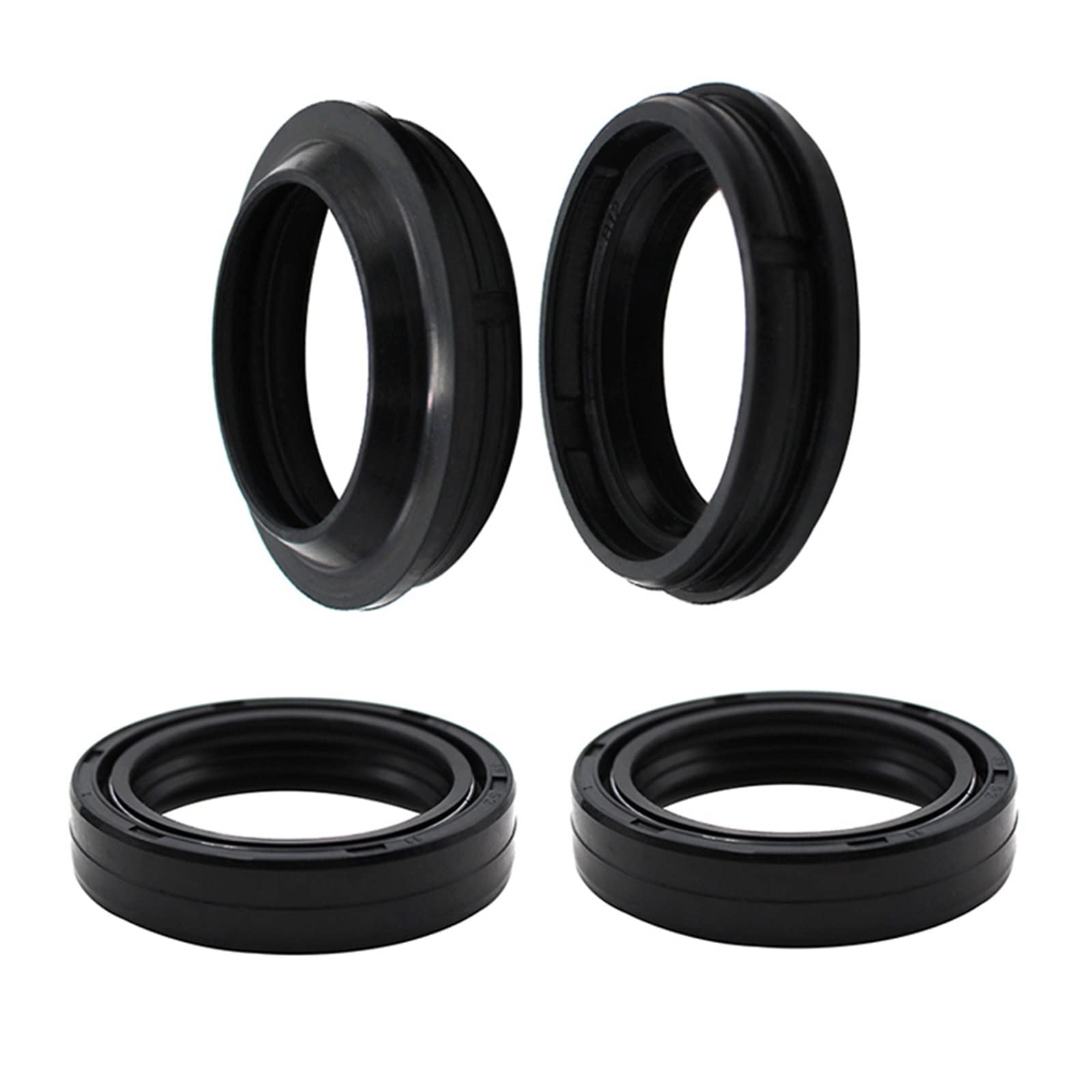 41X52,2X11 Motorrad Teil Gabel Dämpfer Öl Dichtung for F650CS F650GS G650GS F700GS HP2 Sport R1200R R1200ST(Oil and Dust Seal) von Mooyaya