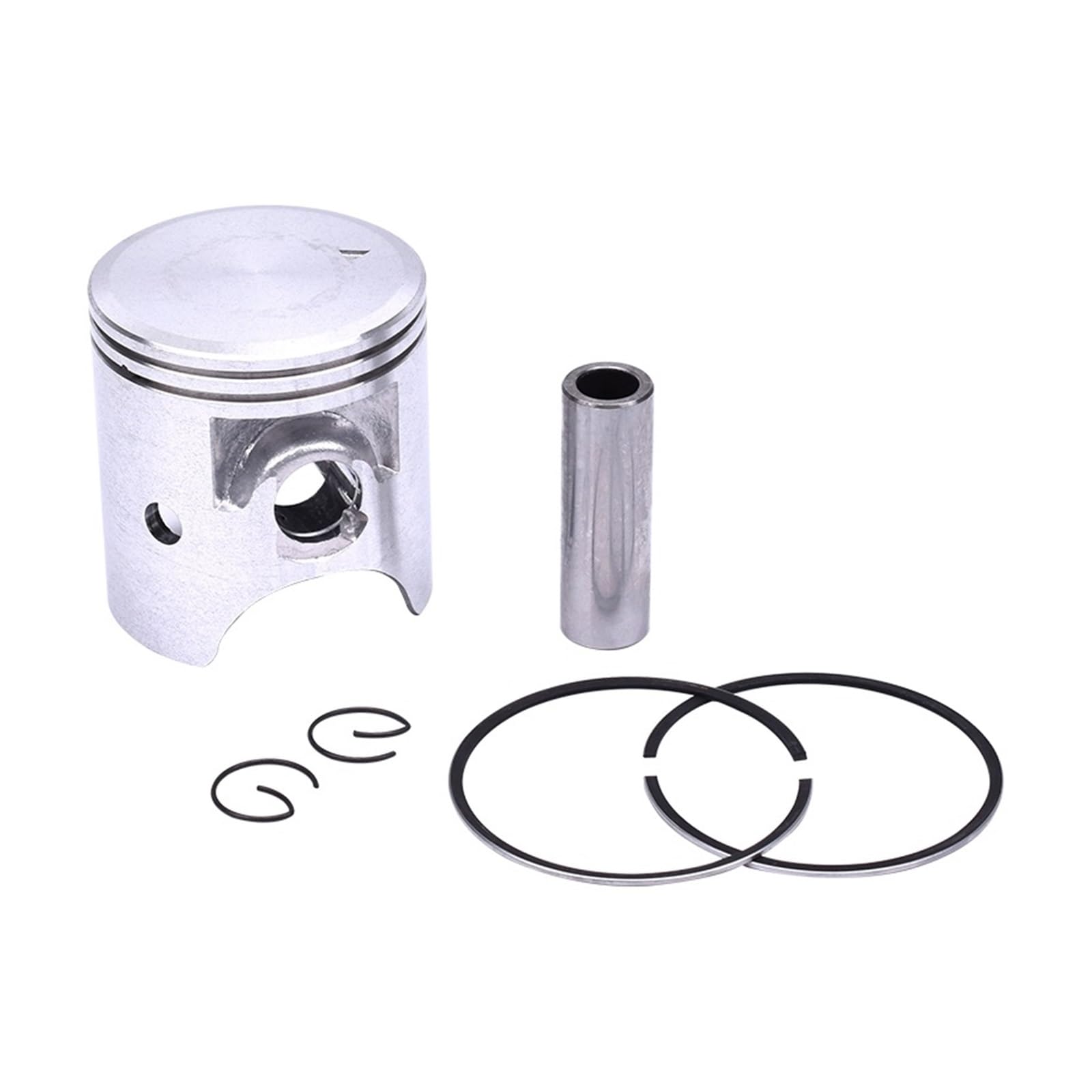 59mm 59,25mm 59,5mm 59,75mm 60mm STD +25 +50 +75 +100 Motorrad Motor 1 zylinder Kolben Ringe Kit for TZM150 TZM 150(0.25 Piston Ring) von Mooyaya