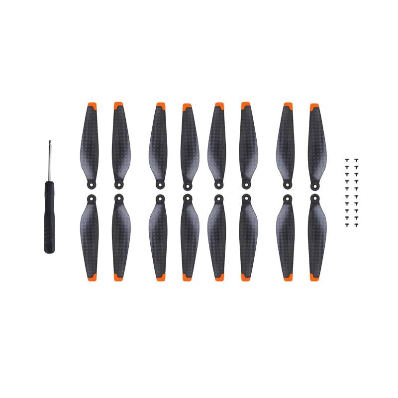 6030F Carbon Propeller for D-JI Mini 3 Pro Requisiten Klinge Ersatz Leichte Flügel Fans Ersatzteile Drone Zubehör(4 Pairs Props) von Mooyaya