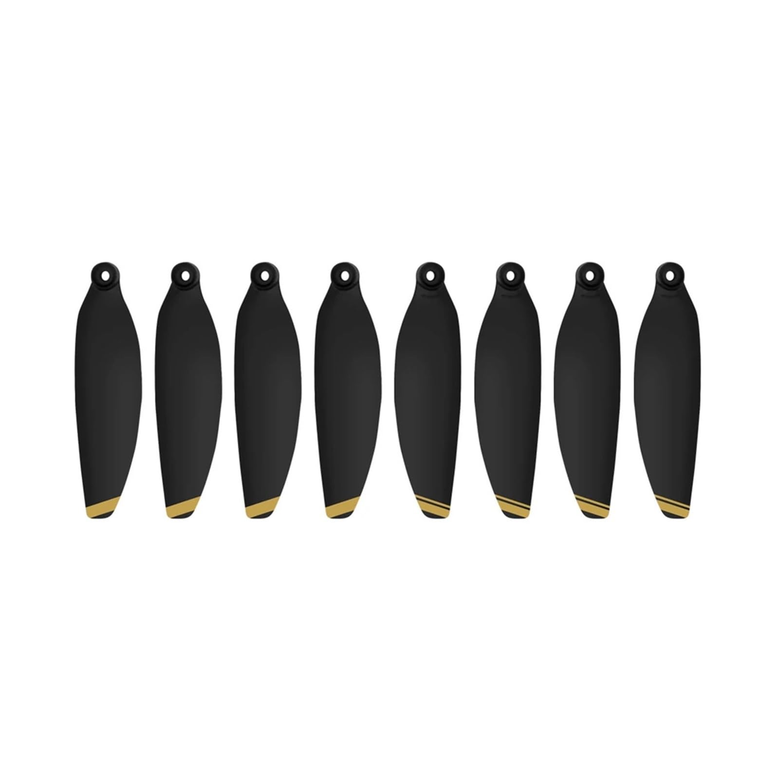 8 Stück 4726F Quick Release Prop Blade Wing Fan Propeller for D-JI Mavic Mini Drone(Black gold) von Mooyaya