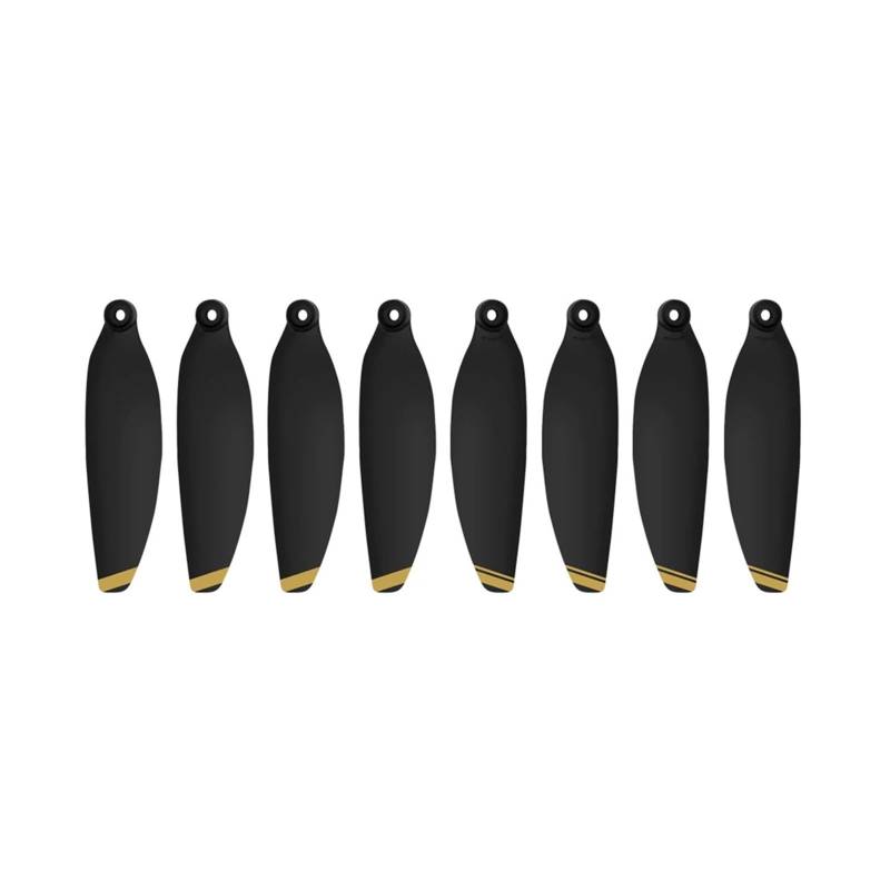 8 Stück 4726F Quick Release Prop Blade Wing Fan Propeller for D-JI Mavic Mini Drone(Black gold) von Mooyaya