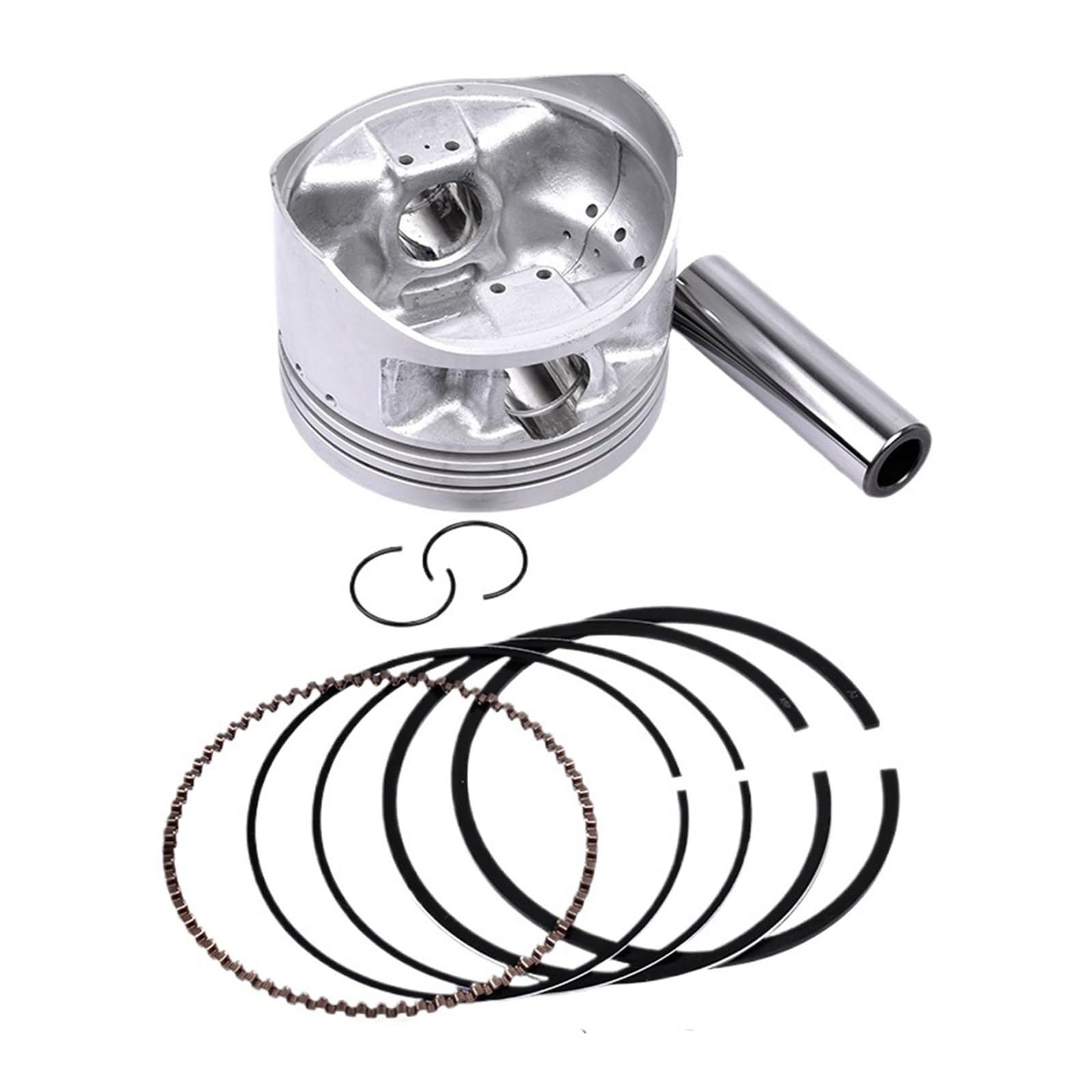 83mm Pin 19mm Motorrad Motor 1 Zylinder Kolbenringe Set for ATV YFM GRIZZLY 350 4WD HUNTER YFM35FGHB YFM35FGBGR 2012 von Mooyaya