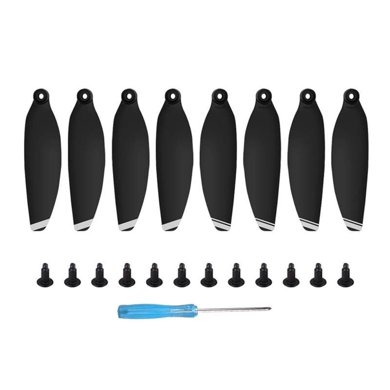 8PCS Ersatz Propeller for D-JI Mavic Mini Drone 4726 Leichte Requisiten Klinge Flügel Fans Zubehör Ersatzteile Schrauben Kits(A) von Mooyaya