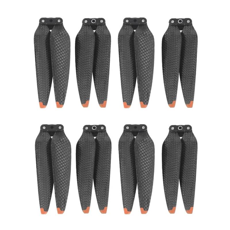 For D-JI Air 3 Carbon Fiber 8747F Propeller Harte und langlebige leichte Propeller Faltbare Requisiten 2-Blatt Air 3 Drohnenzubehör(8747F Props 8pcs) von Mooyaya