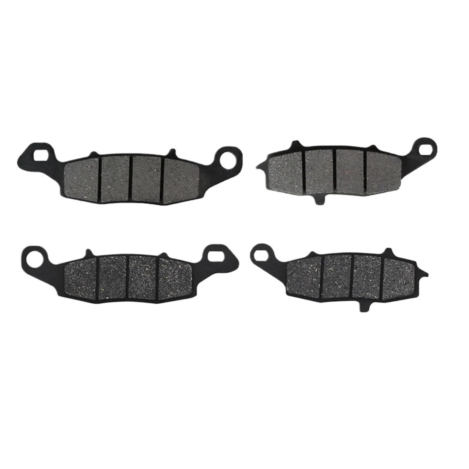 Motorrad-Bremsbeläge vorne und hinten for VL1500 I-ntruder 2002–2009 VL1500 B-oulevard C90 C90T 2005 2006 2007 2008–2010(Front set) von Mooyaya