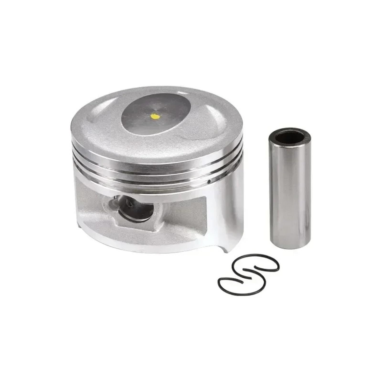 Motorrad-Motorkolben und -Ringe-Set for QM200GY GS200 GTX200 GS199 200ccm Kolbenringe-Set STD 66mm GS 200 GTX(Piston Kit 66.5mm) von Mooyaya