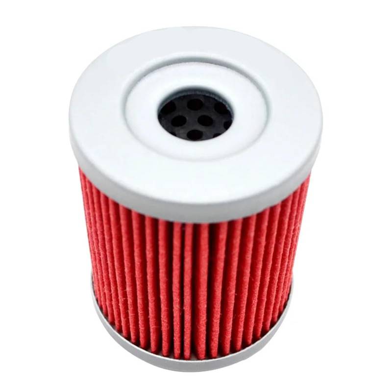 Motorrad Teile Öl Filter for Maxsym 400 400I 2011 2012 2013 2014 2015 SYM Maxsym 600 600I 2016(1 PCS Red) von Mooyaya