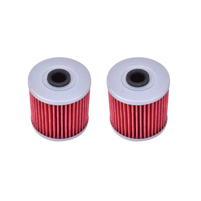 Ölfilter for NC700 NC 700S NC750 NC750S NC750X NC750J Vultus NC 750 700 CRF1000 CRF 1000 Africa Twin 1000(2pcs Red) von Mooyaya