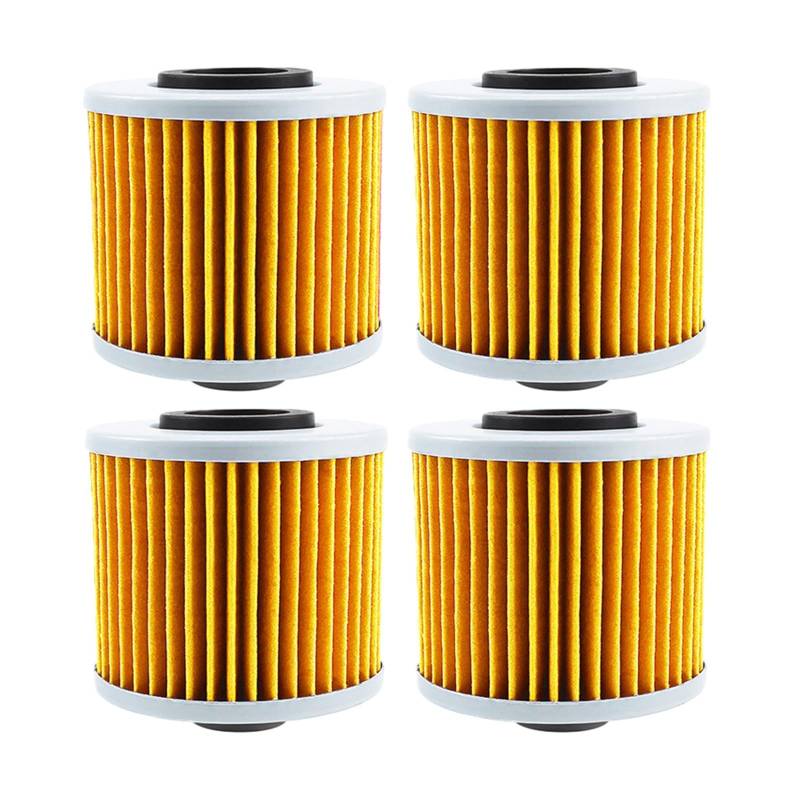 Ölfilter for TDM850 YFM600 R-aptor700 D-ragstar XVS250 400 650 1100 V-Star XV 535 750(Yellow-4) von Mooyaya