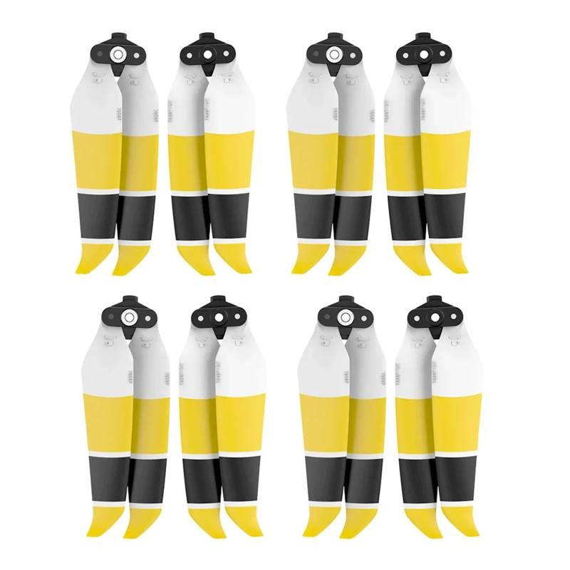 Propeller for D-JI Mavic Air 2/ 2S Drone Quick-Release Klappblätter 7238F Ersatz Bunte Requisiten Kits Zubehör(Colorful B 8pcs) von Mooyaya