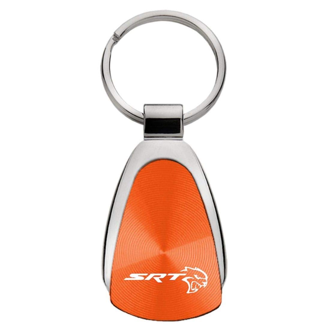 Dodge Challenger SRT Hellcat Hell Cat Orange Teardrop Keychain Key Chain Fob Ring Lanyard von Mopar